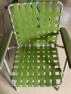 4 sturdy garden chairs vinyl strips