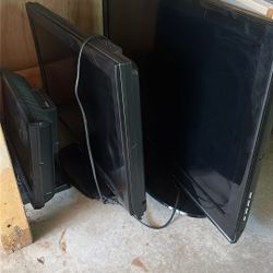 $25 Working Flat Screens All Shapes And Sizes