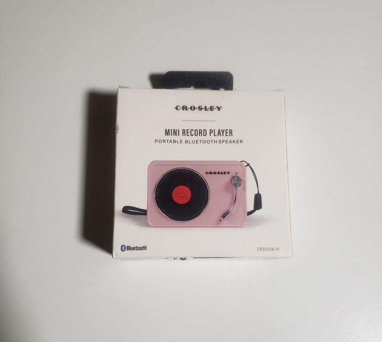 Crosley Mini Turntable Bluetooth Speaker