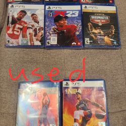 PS5 & PS4 Games $1