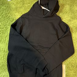 Black Essential Hoodie
