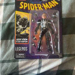 Spiderman- Agent Venom Marvel Legends