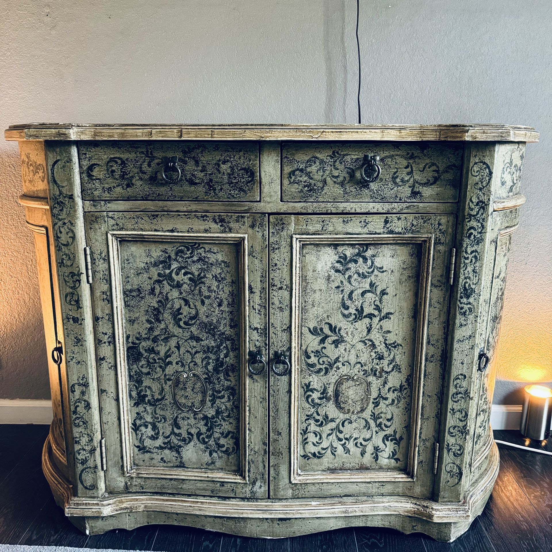 French Chateau Side Cabinet