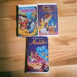 Vintage Disney vhs lot excellent used condition 