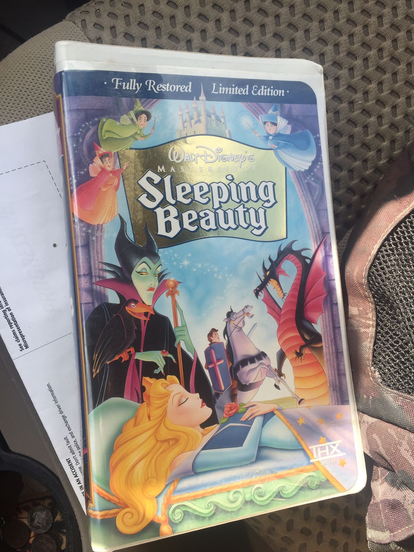 Sleeping beauty VCR LIMITED EDITION!!! 