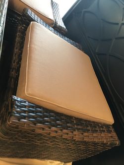 QUICK SALE!!! New!!!!! Ottoman with Cushion