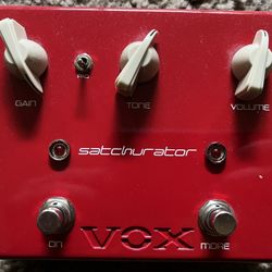 VOX Joe Satriani Saturator Guitar Distortion Pedal