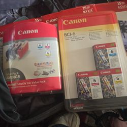 Canon BCI-6 Ink Tanks & Photo Paper. 
