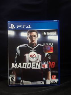 Play Station 4 Madden NFL 18