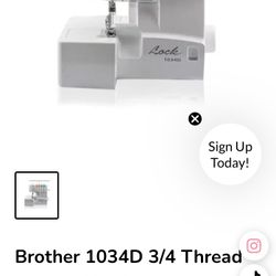 Brother Overlock 1034 D