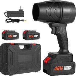 new 13000RPM Cordless Car Dryer & Turboglass Blower – Dual Batteries, Fast Charging, Lightweight Air Blower for Spot-Free Drying, Dust, Snow Removal &