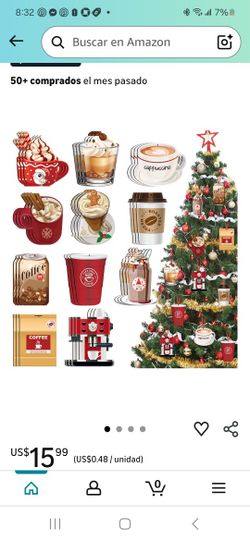 Coffe Ornaments Set 