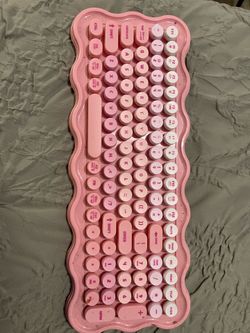Pink keyboard