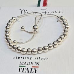 SHIPPING ONLY  * .925 Sterling Silver Fiore Bracelet 