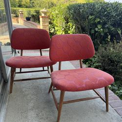 Pair of Alf Svensson 'TeVe' 50s Lounge Chairs