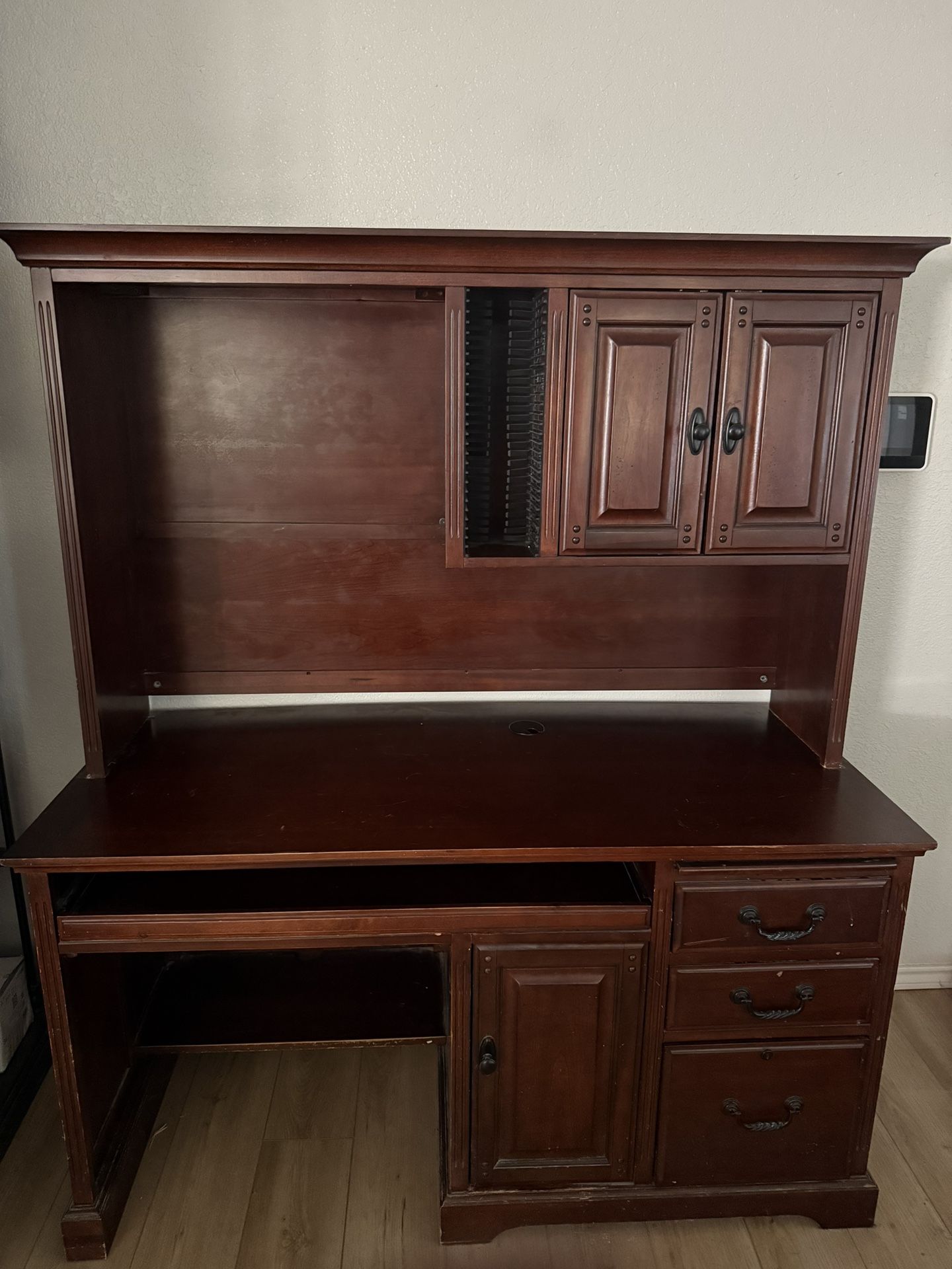 Computer Desk Made With Real Wood