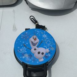 Disney Frozen Olaf Waffle Maker DFR-25 Intertek 2014 