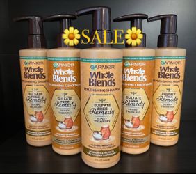 (PACK OF 2) GARNIER WHOLE BLENS 🍯 HONEY SHAMPOO & CONDITIONERS
