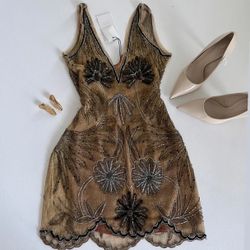 Stunning sequin mini dress