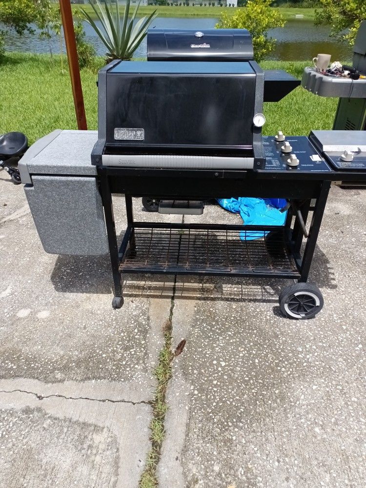 Weber Silber BBQ Grill 