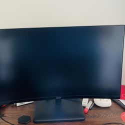 Acer QHD Curved Gaming Monitor 