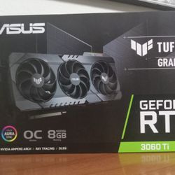 Asus Tuf Gaming GeForce RTX 3060 Ti OC Edition GPU