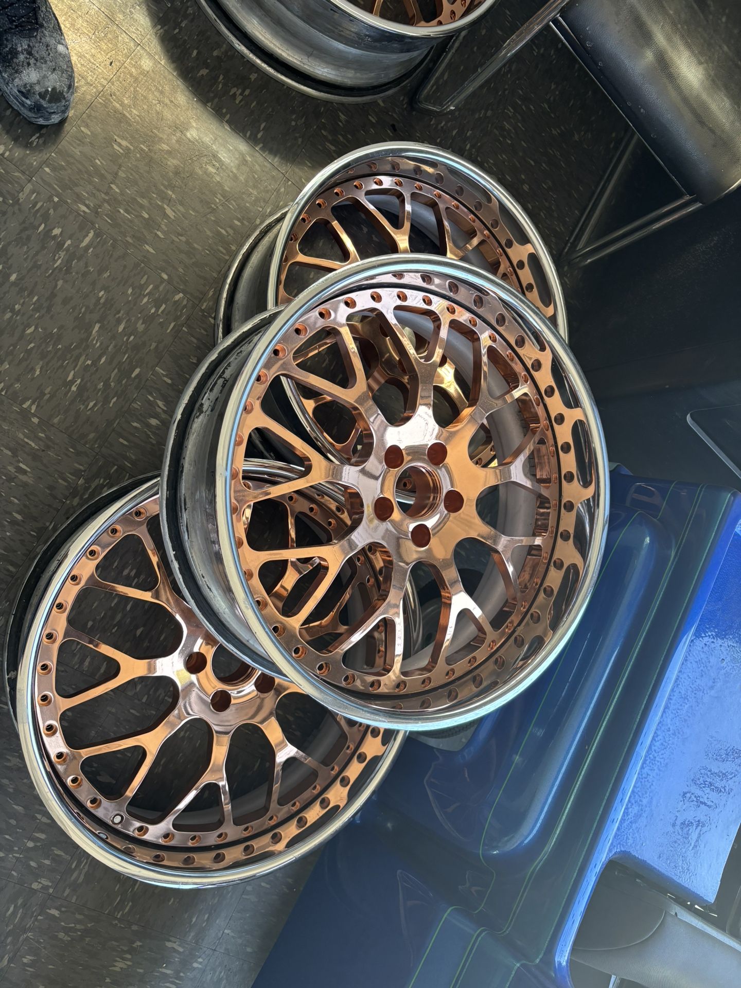 3 Stage Rims Three Piece Rims NC Forgiato for Sale in Ontario, CA - OfferUp