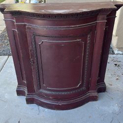 Mahogany Entryway Table $35