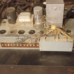 VINTAGE HAMMOND M3 TUBE AMP CHASSIS AO-29-1H