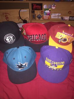 New era Mitchell and ness snapbacks and fitteds