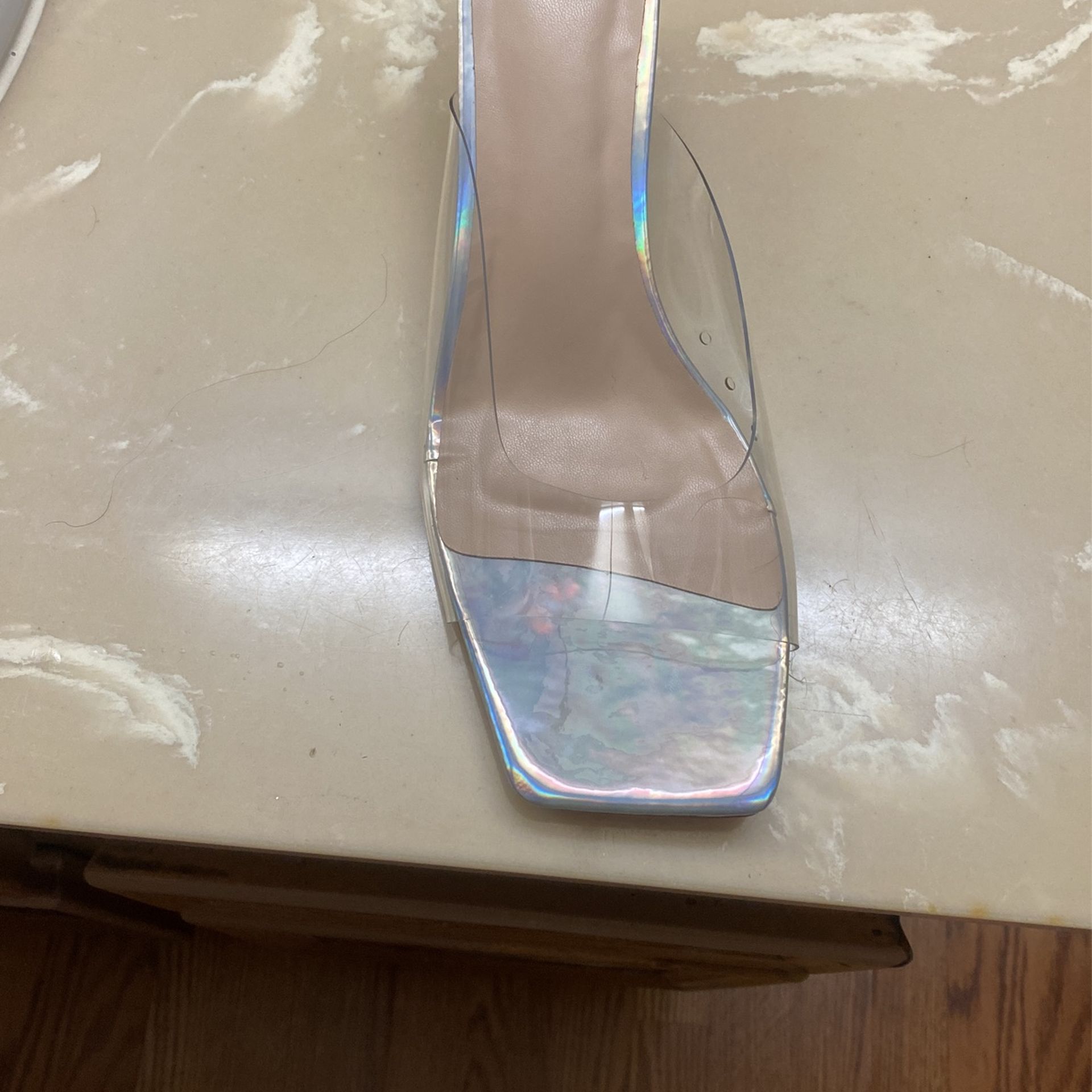 Clear Heels Size 12 Women