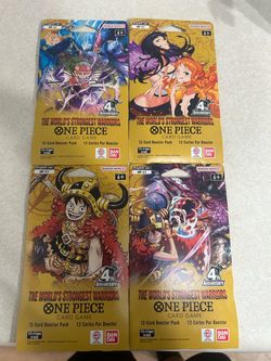 One Piece Card Game OP-17 Booster Packs x40