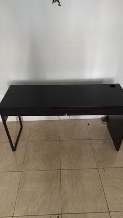 IKEA Micke Black-Brown Desk