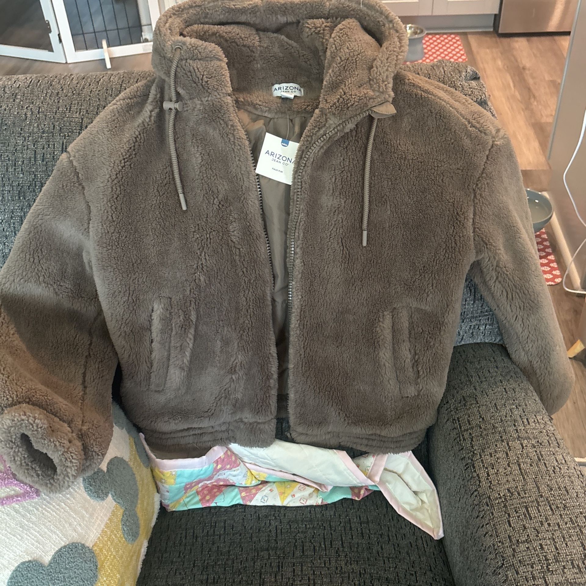 Woman’s Sherpa Jacket- Arizona Jean Co
