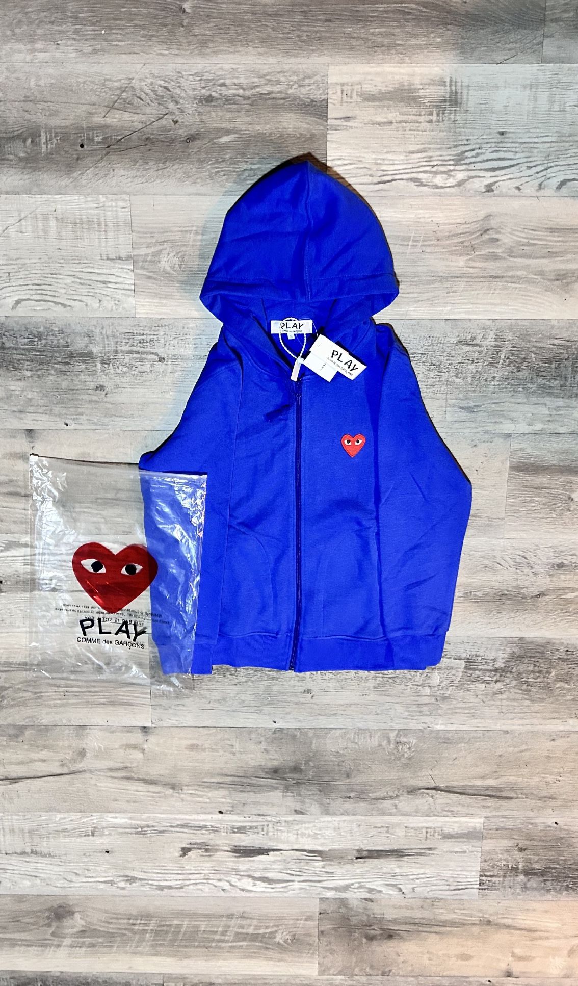 Comme De Garçons Blue Jacket