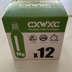 CO2 CXWXC cartridges 12 pack