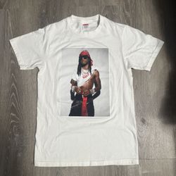 Rare White Playboi Carti Supreme Tee Shirt