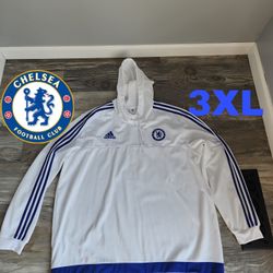 Adidas Chelsea FC Sweatshirt Hoodie Rare 3xl for Sale in