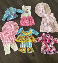 American Girl 18” Doll Clothes And Accessories