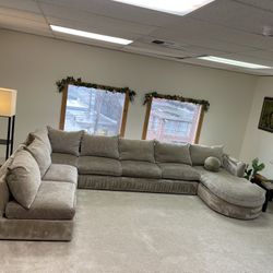 Kreiss Duck Down 🦆 Sectional Couch Sofa Free Delivery 