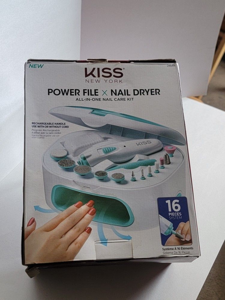 Power File Nail Dryer