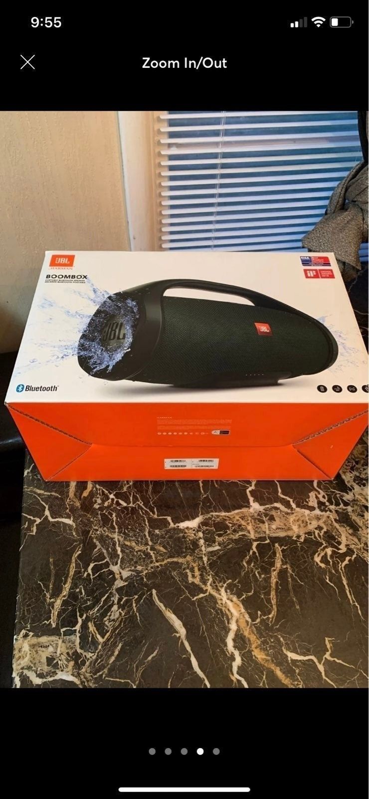 JBL boombox Bluetooth speaker 