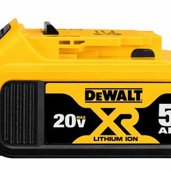 Power your 20V MAX* tools with this 20V MAX* 5Ah