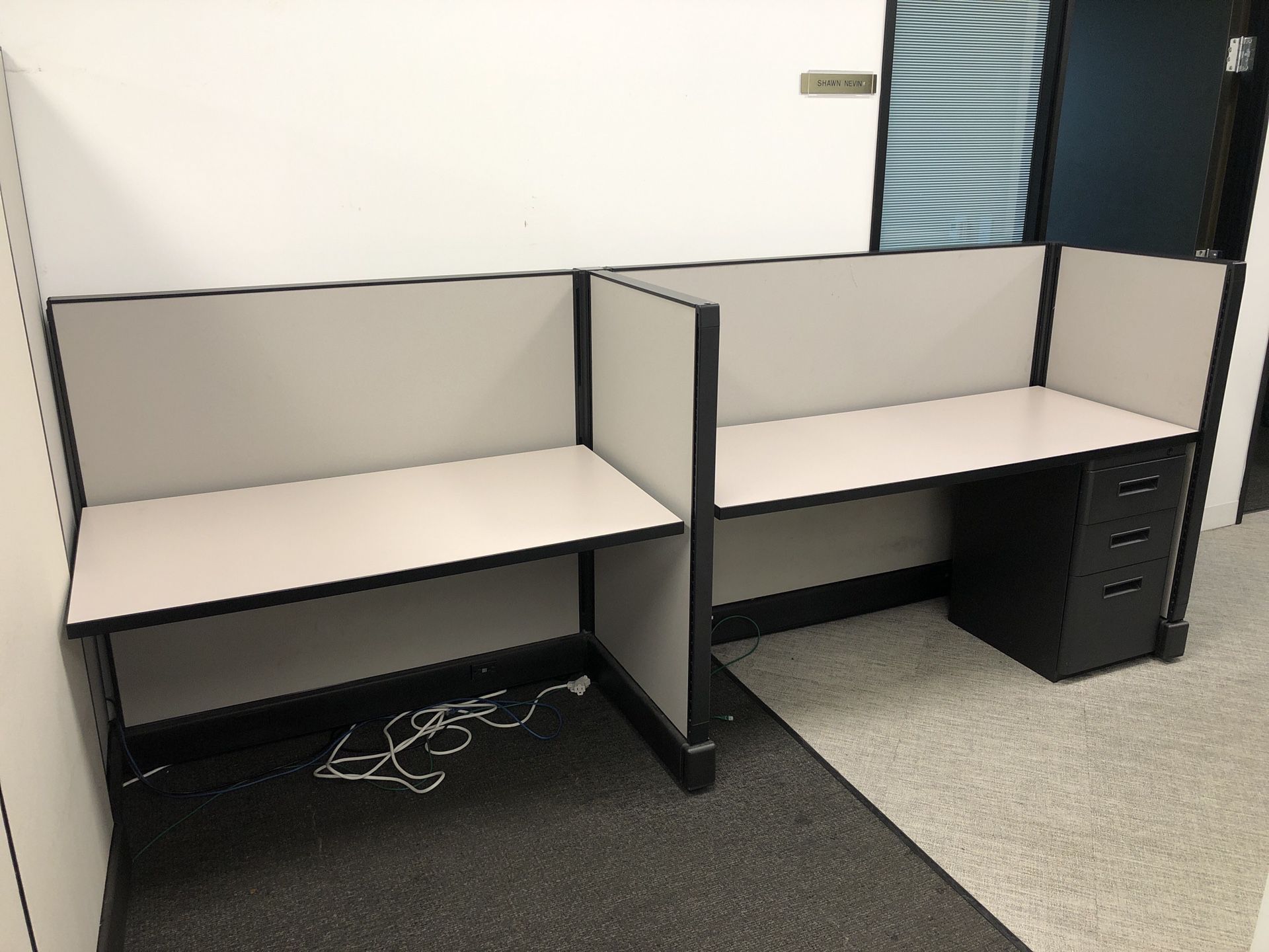 2 Office cubicles