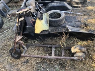 Go ped scooter frame roller