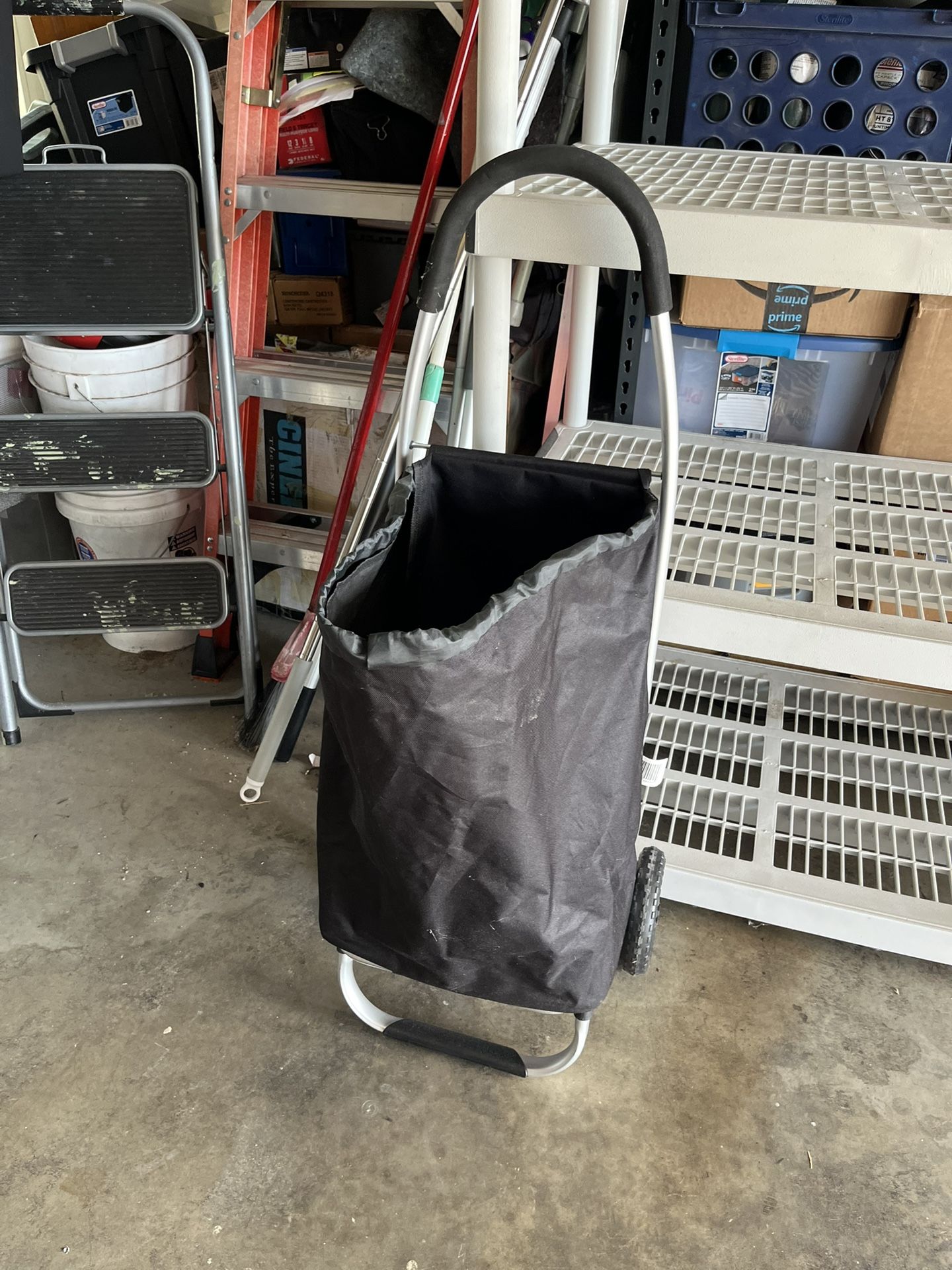 Folding Shopping Cart Or Rolling Utility Cart
