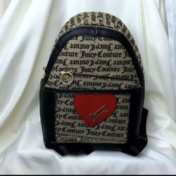 Juicy Couture Rebel Heart ❤️ Back Pack 