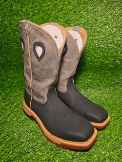 TWISTED X MEN'S ALLOY-TOE WORK BOOT 9.5D
