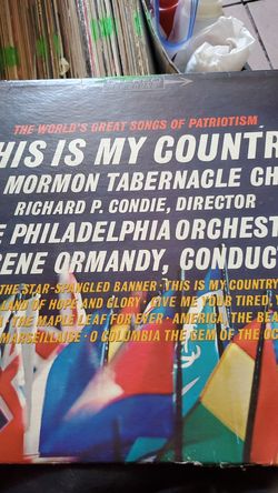 This is my country vinyl