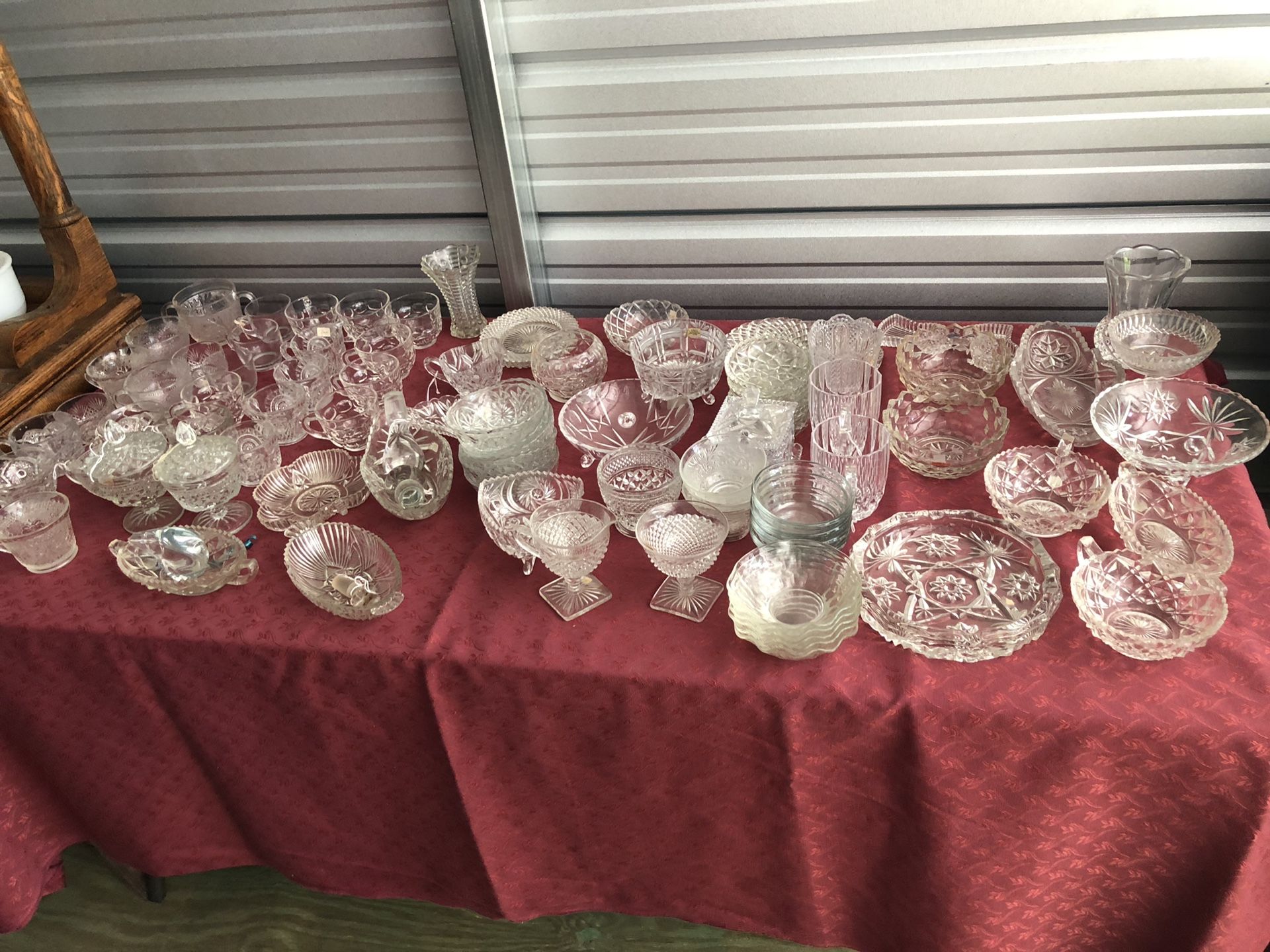 Glassware $1 per piece